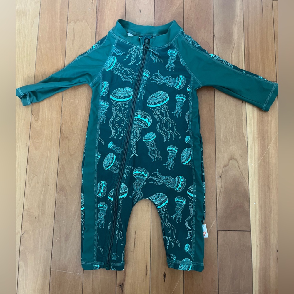 SwimZip long sleeved romper swimsuit (0-6 months)